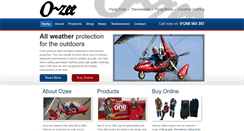 Desktop Screenshot of ozee.co.uk